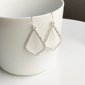 NEW Small Frame Earrings (silver)